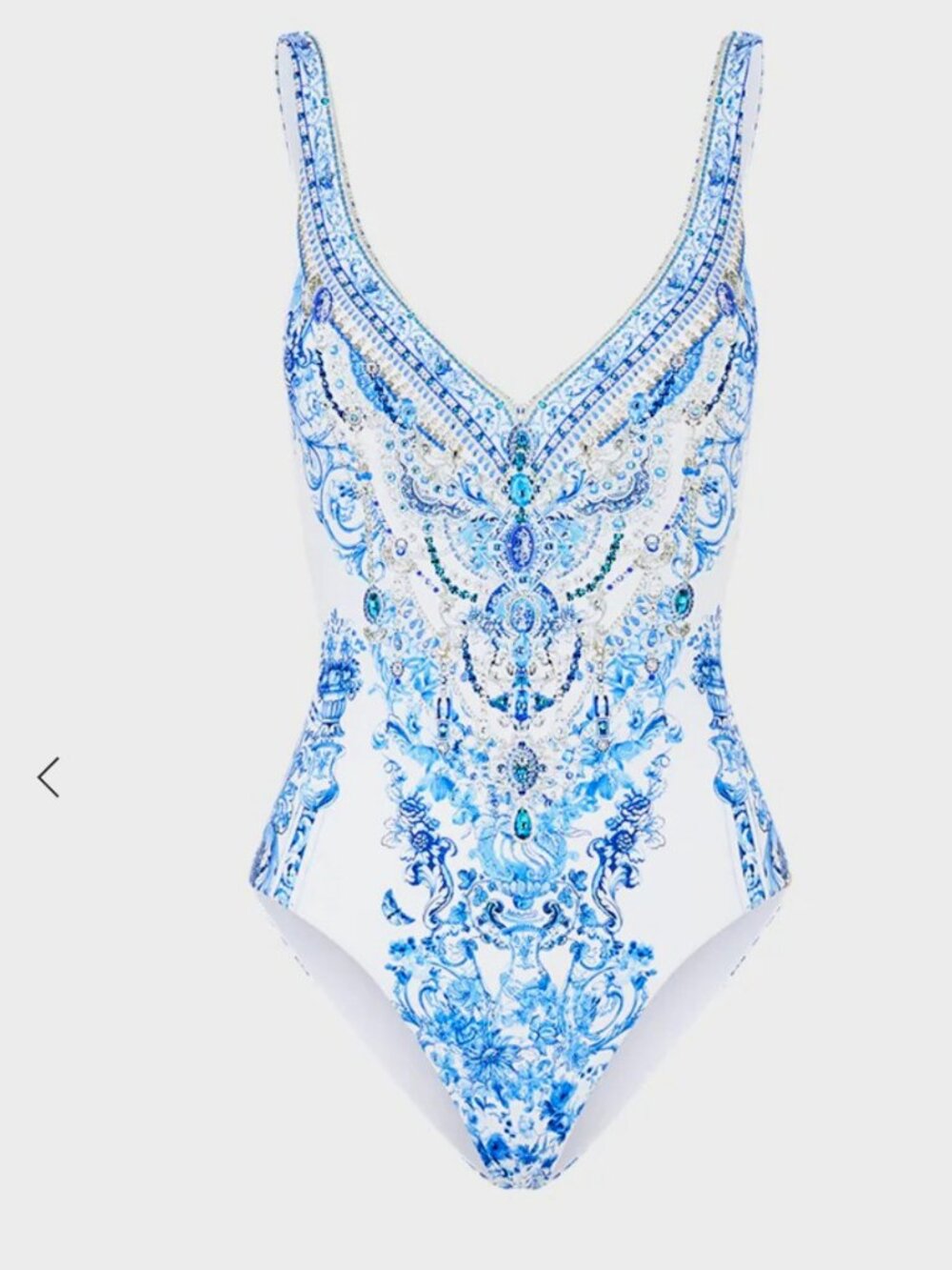 Camilla ceramic panoramic swimsuit size S Plus BONUS earrings